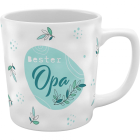 Gruss & Co Tasse "Bester Opa" Frontansicht