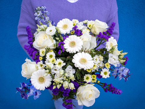 Blumen zum 60. Geburtstag f&uuml;r die Frau