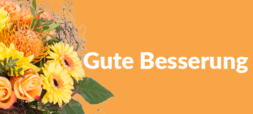 Gute Besserung mit Blumen Gute Besserung mit Blumen