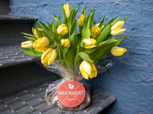 Tulpenstrau&szlig; mit Zwiebeln kaufen