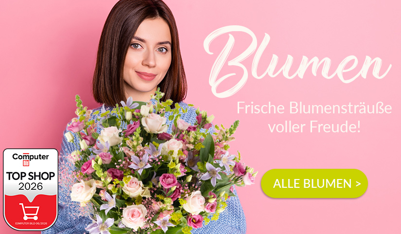 Blumenstrau&szlig; verschicken und Freude verschenken