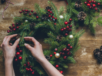 Adventskranz und Weihnachtskranz: Deko & DIY Ideen Adventskranz und Weihnachtskranz: Deko & DIY Ideen