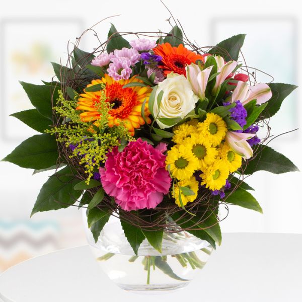 Blumenstrau&szlig; Farbenfroh verschicken
